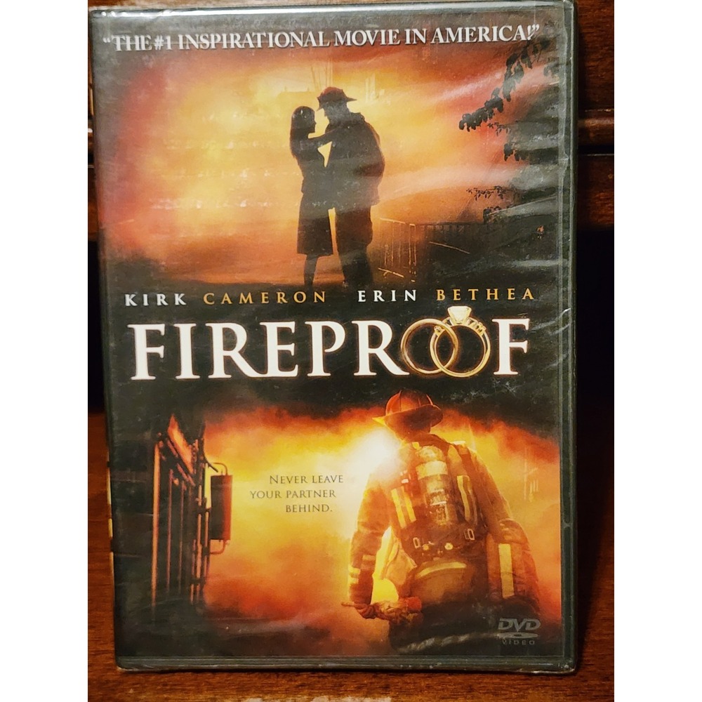 *NEW Fireproof DVD 2008 Starring Kirk Cameron,‎ Erin Bethea Factory Sealed